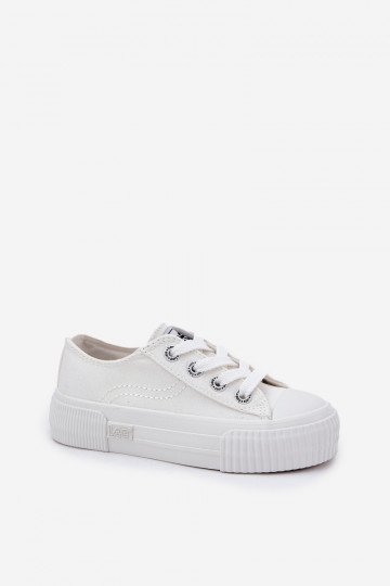 Dětské tenisky LEE ISLA C LOW JR 50251058 bílé