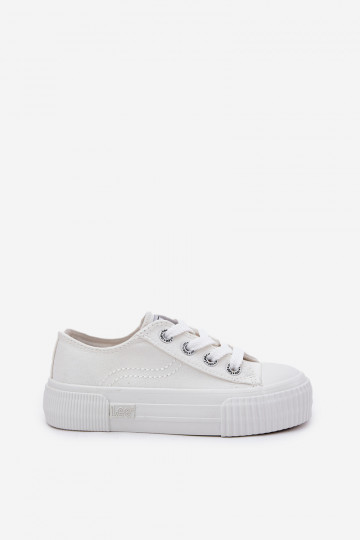 Dětské tenisky LEE ISLA C LOW JR 50251058 bílé 2