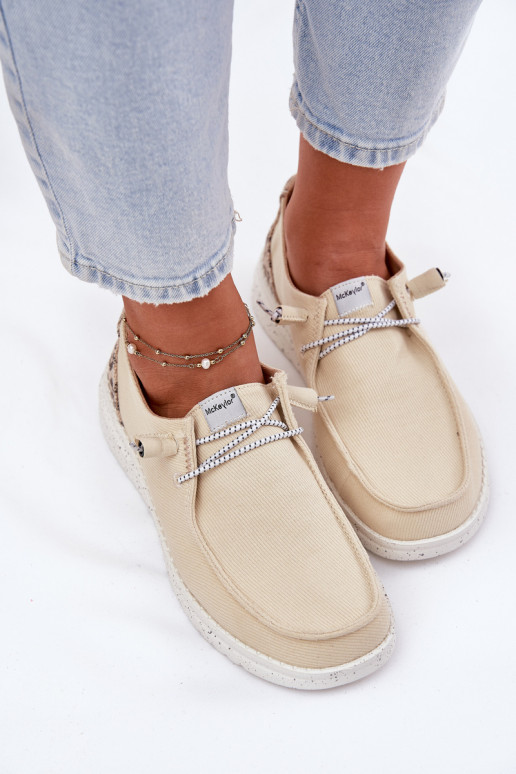 boty  McKeylor 96116 béžové   boty  McKeylor 96116 béžové