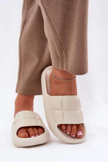 Dámské pantofle LEE MAYA SLIDER WOMEN LOW 50251016 béžové