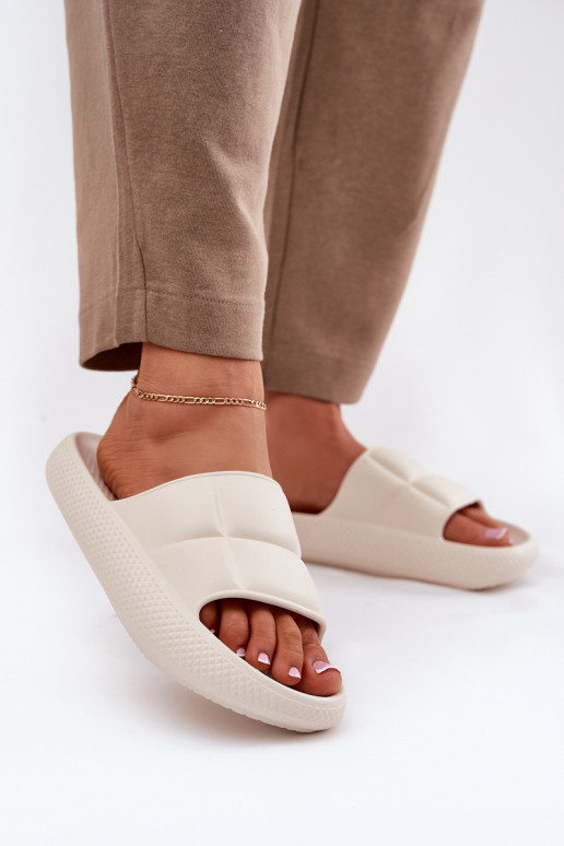 Dámské pantofle LEE MAYA SLIDER WOMEN LOW 50251016 béžové  Dámské pantofle LEE MAYA SLIDER WOMEN LOW 50251016 béžové
