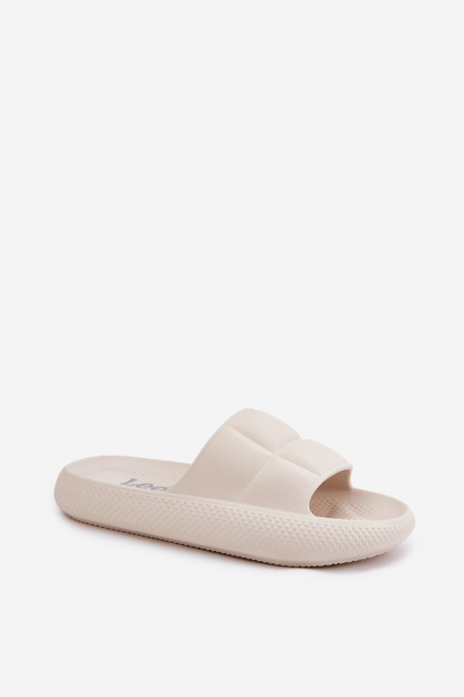 Dámské pantofle LEE MAYA SLIDER WOMEN LOW 50251016 béžové  Dámské pantofle LEE MAYA SLIDER WOMEN LOW 50251016 béžové