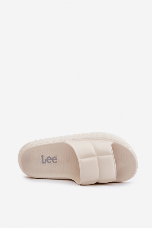 Dámské pantofle LEE MAYA SLIDER WOMEN LOW 50251016 béžové  Dámské pantofle LEE MAYA SLIDER WOMEN LOW 50251016 béžové