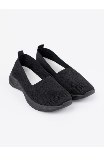 Slip-on vzor sportovní obuv Černé 2