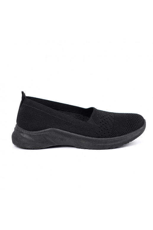 Slip-on vzor sportovní obuv Černé