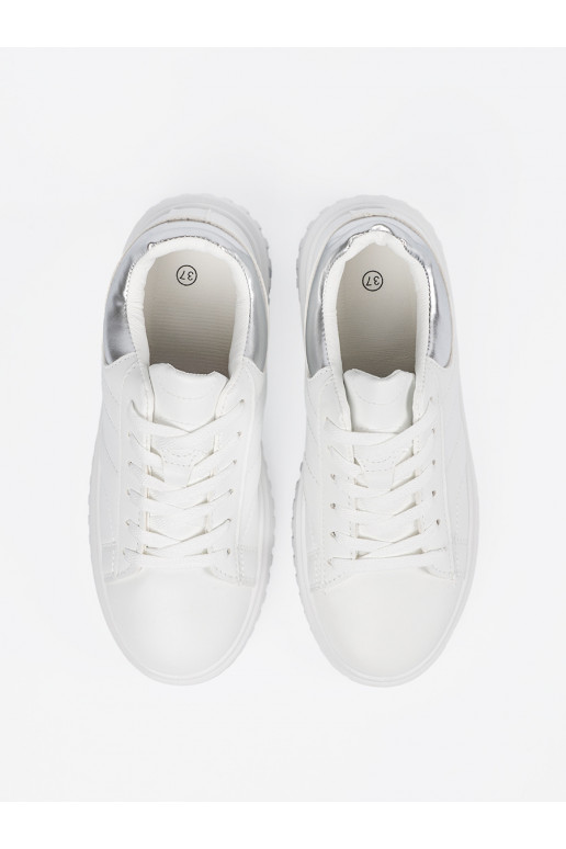 bílé Tenisky ze mi wstawkami