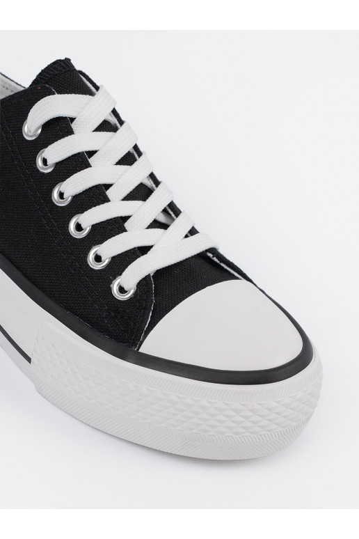 ležérní boty Černé s nápisy Love 