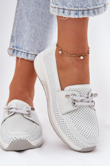  boty  s platformou Artiker 56C2101 bílé 2