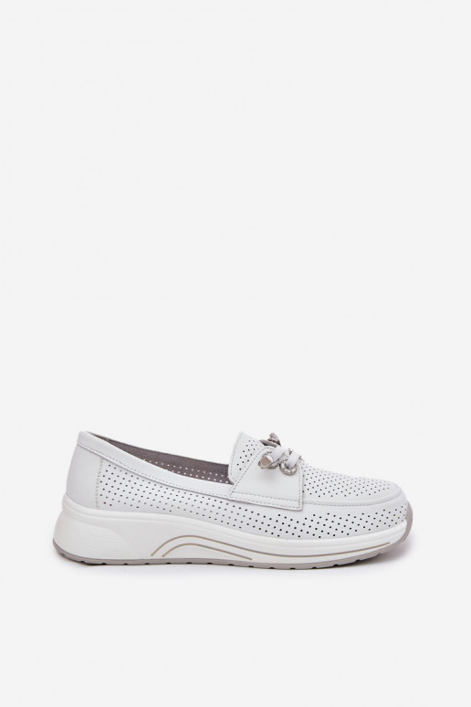 boty  s platformou Artiker 56C2101 bílé  boty  s platformou Artiker 56C2101 bílé