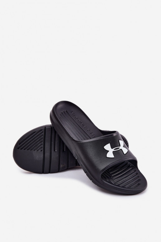 Pantofle  Under Armour 3021286-001 Černé Pantofle  Under Armour 3021286-001 Černé
