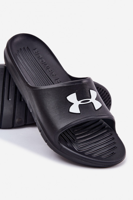 Pantofle  Under Armour 3021286-001 Černé Pantofle  Under Armour 3021286-001 Černé