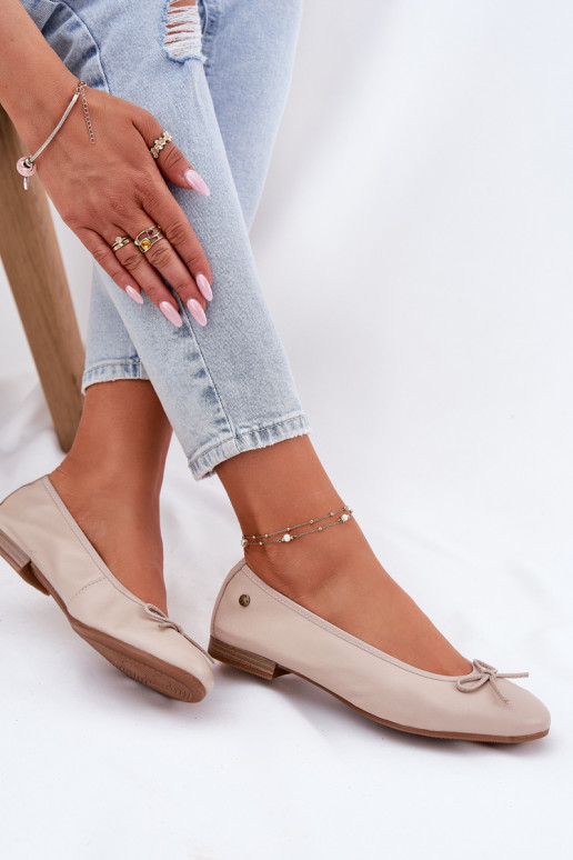 baleríny   P6800-04 béžové baleríny   P6800-04 béžové