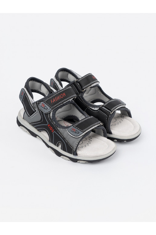 pro chlapce sandály Černé pro chlapce sandály Černé