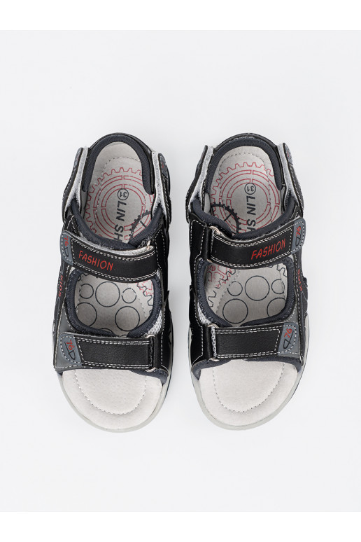 pro chlapce sandály Černé pro chlapce sandály Černé