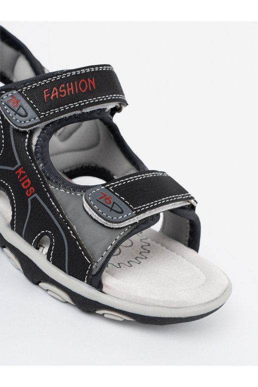 pro chlapce sandály Černé pro chlapce sandály Černé