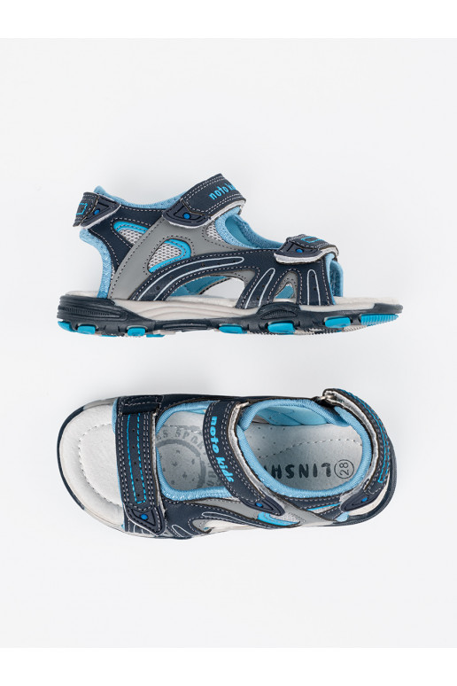 tmavě modrá sandály  tmavě modrá sandály