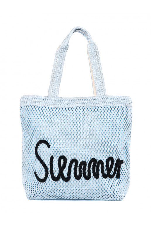 Modrá torba plażowa