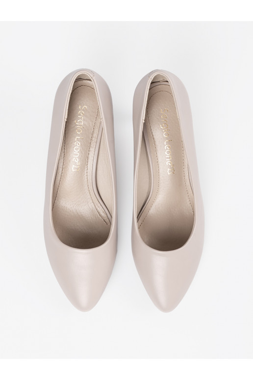 šedá vysoké podpatky Sergio Leone šedá vysoké podpatky Sergio Leone