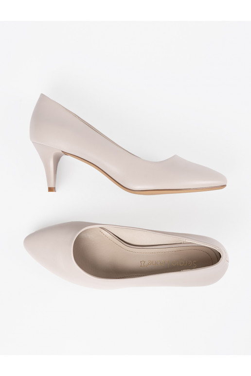 šedá vysoké podpatky Sergio Leone šedá vysoké podpatky Sergio Leone