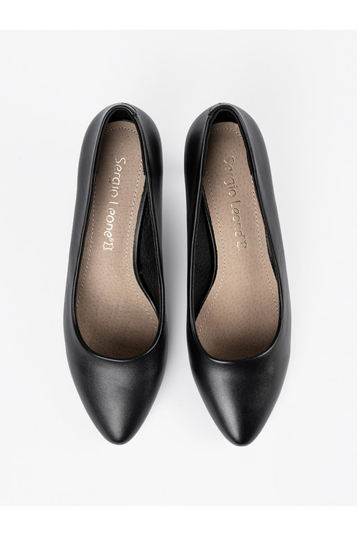 Černé  vysoké podpatky Sergio Leone Černé  vysoké podpatky Sergio Leone