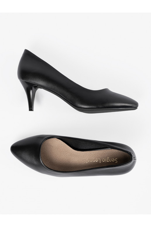 Černé  vysoké podpatky Sergio Leone Černé  vysoké podpatky Sergio Leone