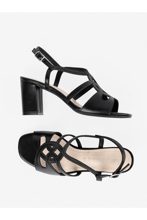 Černé sandály   Černé sandály