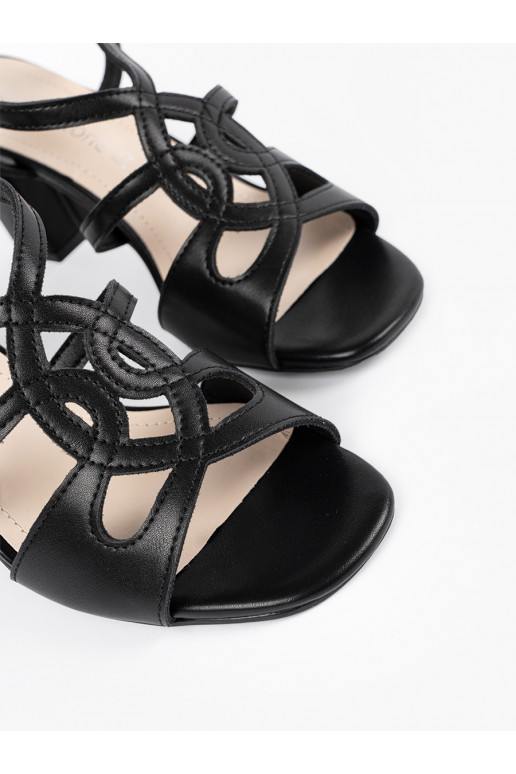 Černé sandály   Černé sandály