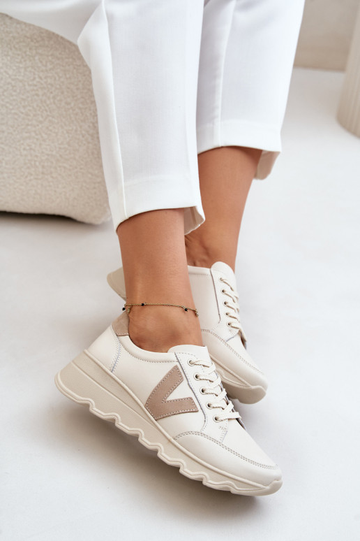 Sportiniai bateliai Vinceza smėlio... Sportiniai bateliai Vinceza smėlio...