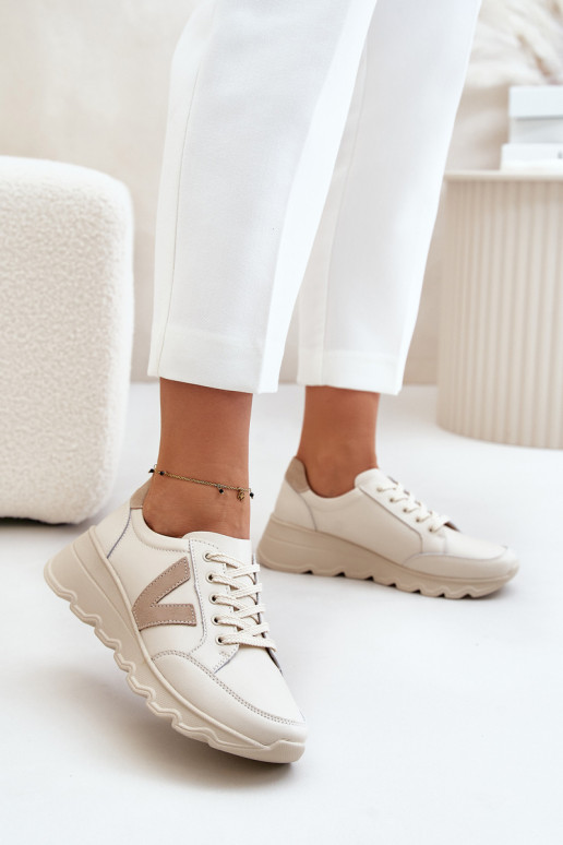 Sportiniai bateliai Vinceza smėlio... Sportiniai bateliai Vinceza smėlio...