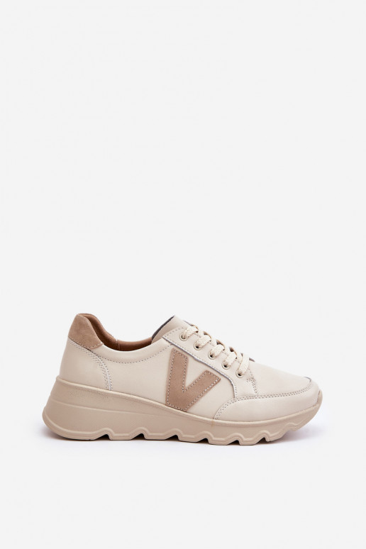 Sportiniai bateliai Vinceza smėlio... Sportiniai bateliai Vinceza smėlio...