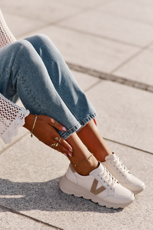 Sportiniai bateliai Vinceza smėlio... Sportiniai bateliai Vinceza smėlio...