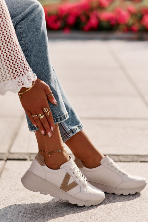 Sportiniai bateliai Vinceza smėlio... Sportiniai bateliai Vinceza smėlio...