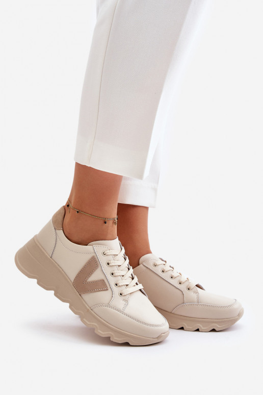 Sportiniai bateliai Vinceza smėlio... Sportiniai bateliai Vinceza smėlio...