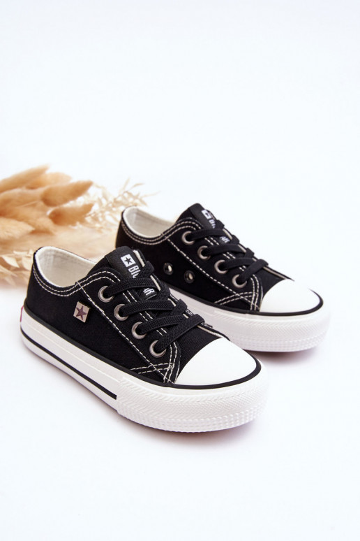 Dětské Klasické Tenisky Big Star DD374163 Černé Dětské Klasické Tenisky Big Star DD374163 Černé