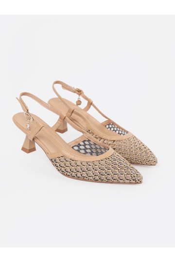 béžové vysoké podpatky   2