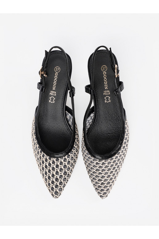 Černé  vysoké podpatky 