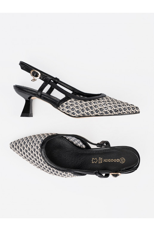 Černé  vysoké podpatky 