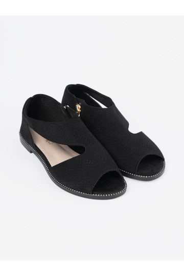 Černé  sandály  2