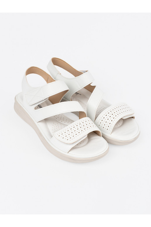 bílé sandály  y