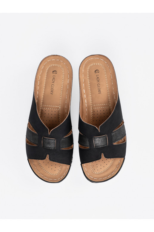 Dámské pantofle Černé