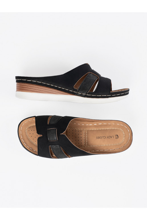 Dámské pantofle Černé