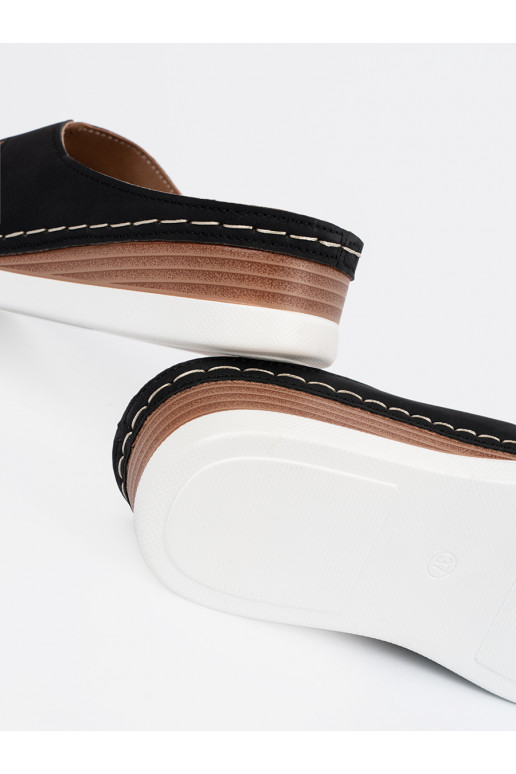 Dámské pantofle Černé