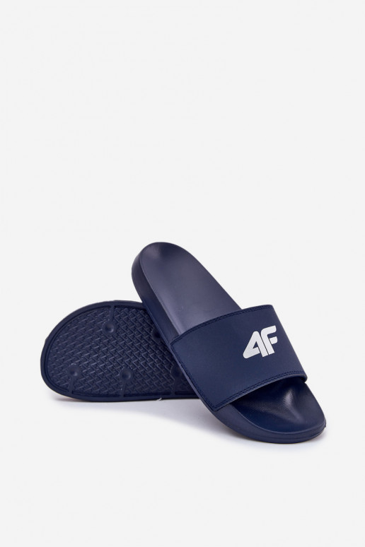Pantofle  4F 4FRMM00FSLIM011-30S tmavě modrá Pantofle  4F 4FRMM00FSLIM011-30S tmavě modrá