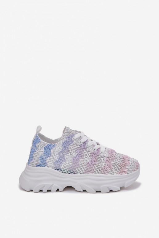 Tenisky  Z Szydełkową Cholewką různé barvy Jelhiris