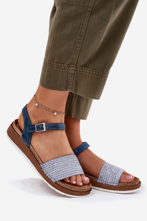 Dámské sandály  ku Inblu GS000050 modrá Dámské sandály  ku Inblu GS000050 modrá