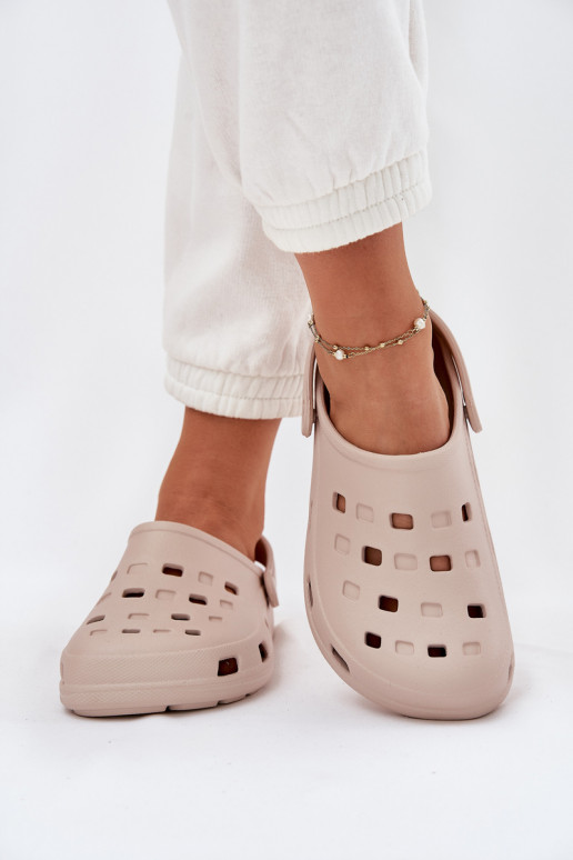 Dámské pantofle  LEMIGO 806 béžové