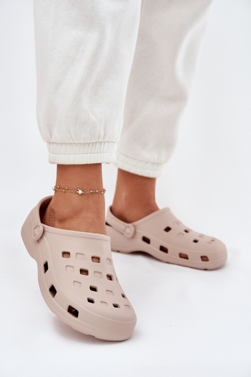 Dámské pantofle  LEMIGO 806 béžové