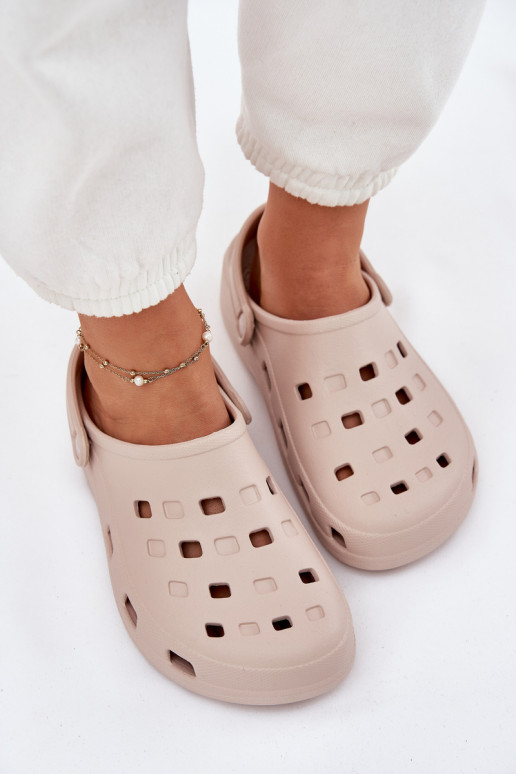 Dámské pantofle  LEMIGO 806 béžové