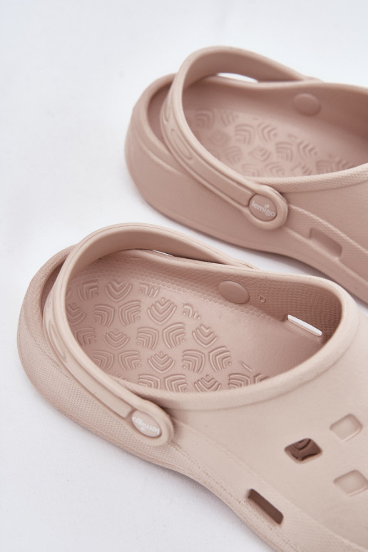 Dámské pantofle  LEMIGO 806 béžové