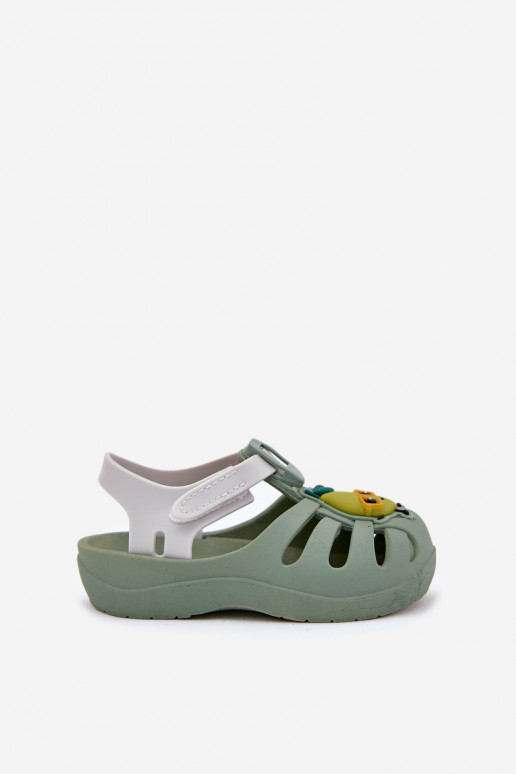 sandály Dětské se samolepicími uzávěry Owoce 83615 Ipanema Summer XIV Baby zelené sandály Dětské se samolepicími uzávěry Owoce 83615 Ipanema Summer XIV Baby zelené